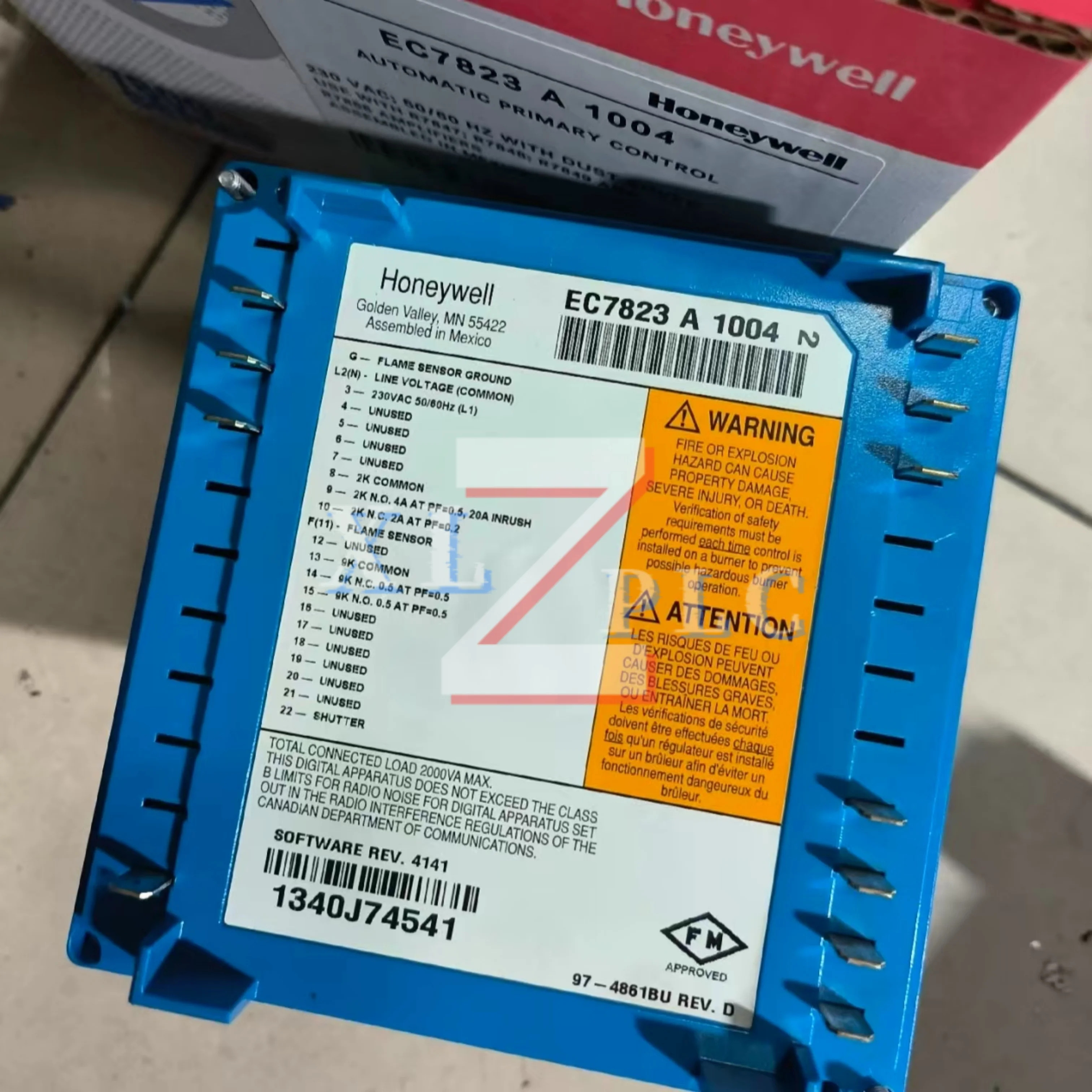 EC7823A1004 버너 제어