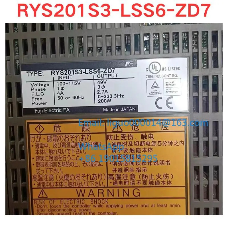 리퍼 RYS201S3-LSS6-ZD7 서보 드라이버 기능 확OK