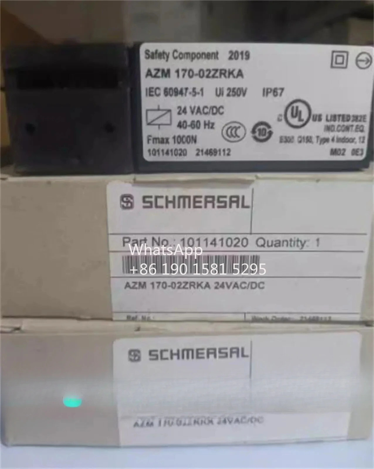 새 SCHMERSAL 안전 도어 잠금 스위치 AZM170-02ZRKA