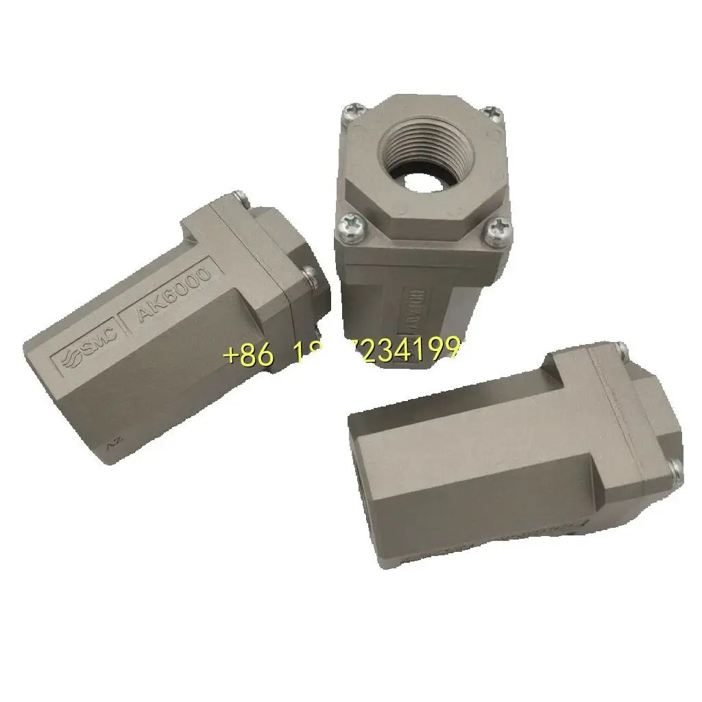 일본 SMC AK2000-01/02 AK4000-04 AK6000-10오리지널 금속 편도 밸브