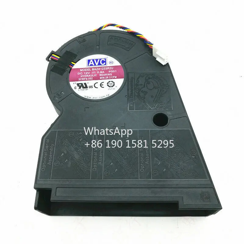 C BAZA1233R2U 12V 0.9A P001 3CWF9 X02 올인원 냉각팬