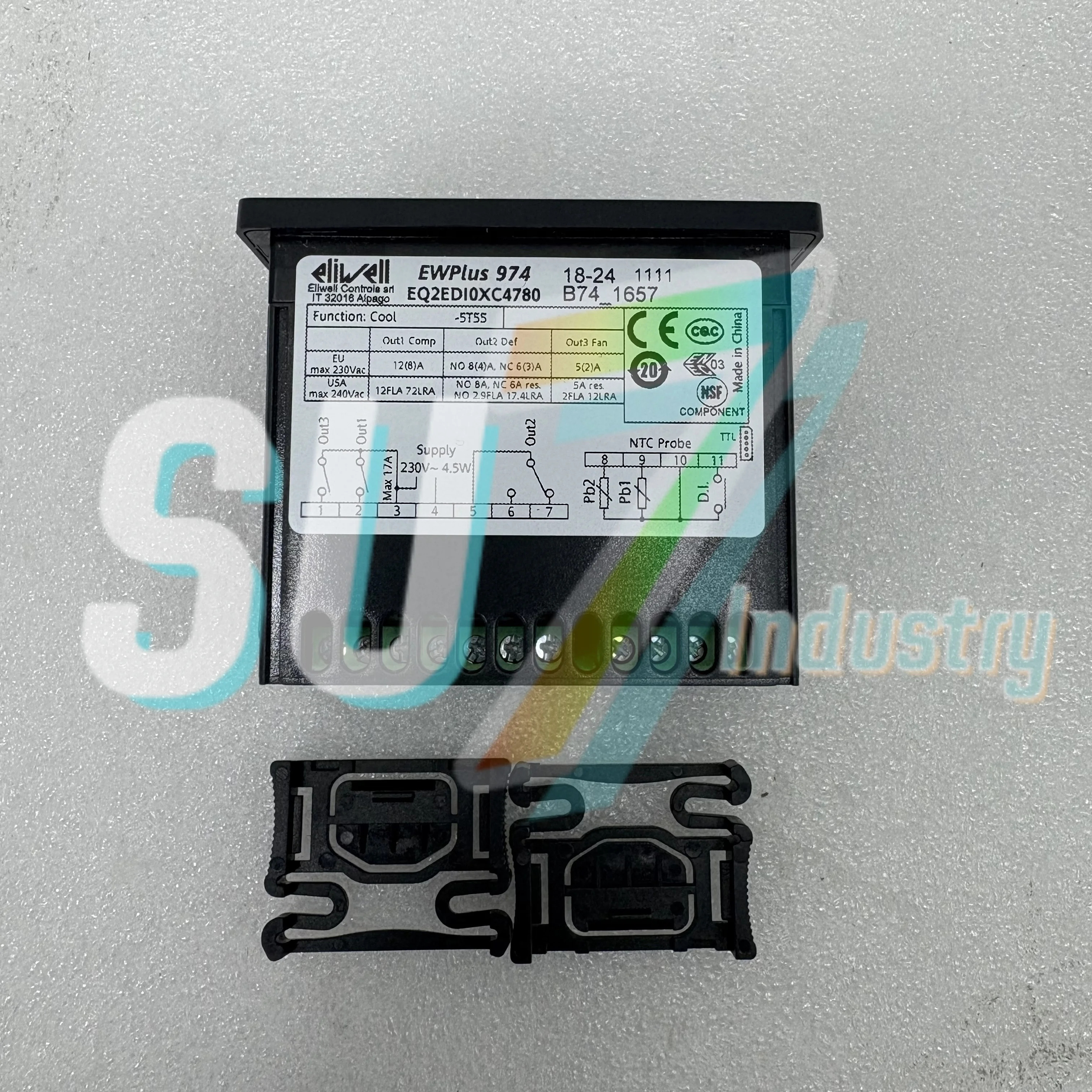 EWPlus 974EQ2EDI0XC4780 온도 컨트롤러