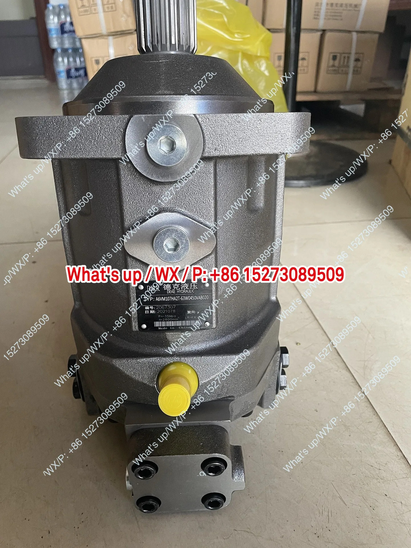 유압 모터 A6VM107HA2T/63W-VAB020 가변 피스톤 고속 A6VM