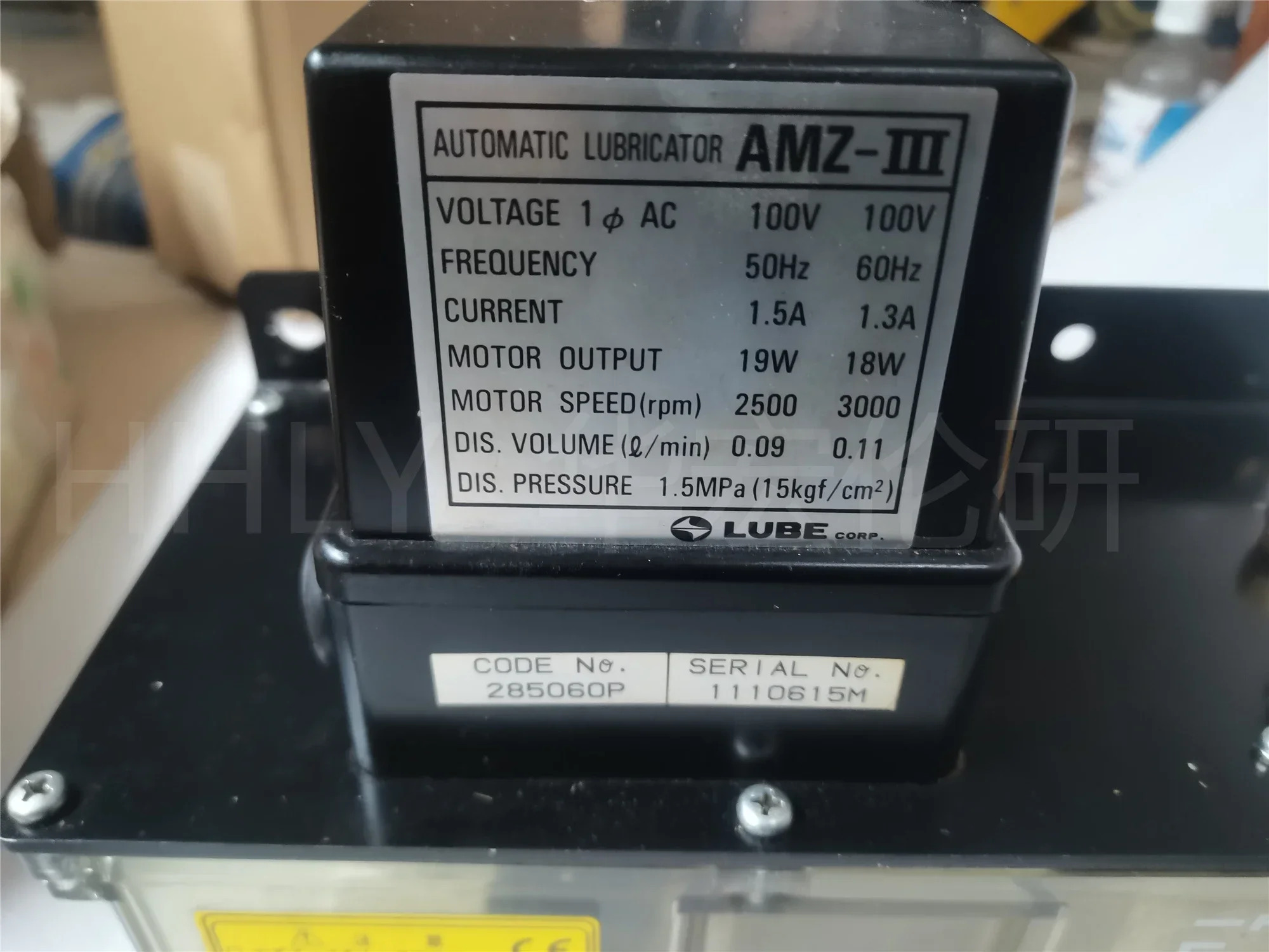 윤활 기계 AMZ-3 Mazak 오일 펌프 285016