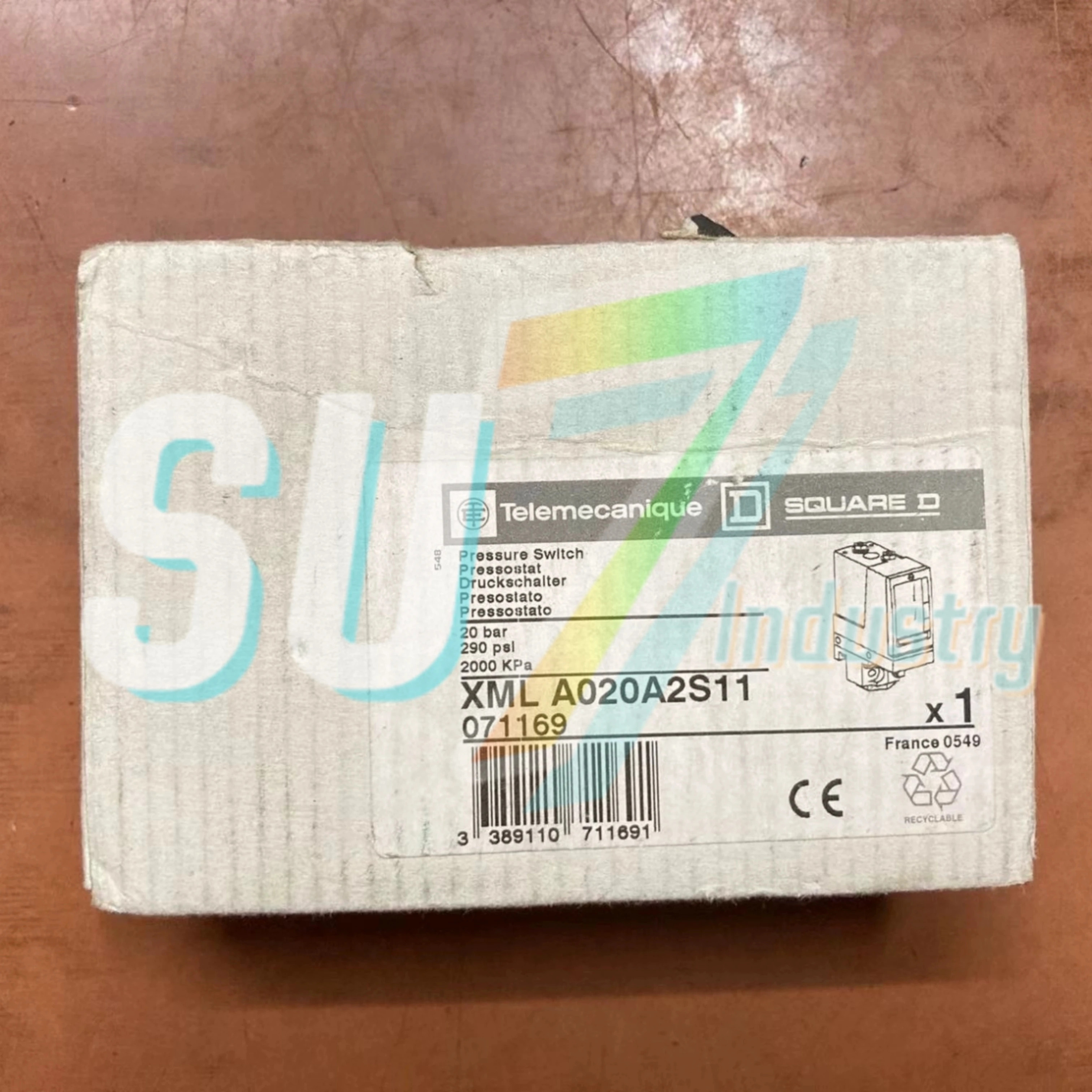 압력 스위치 XMLA002A2S11 XMLA004A2S11 XMLA004C2S11 XMLA010A2S11 XMLA020A2S11 XMLA035A2S11