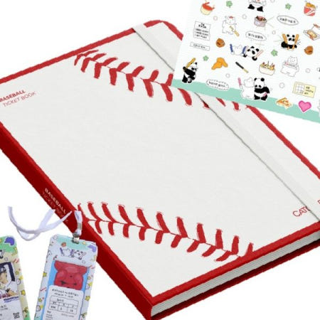 야구 티켓북 바인더 티켓보관 홀더 파우치 스티커 굿즈 한화 롯데 기아 두산 엘지