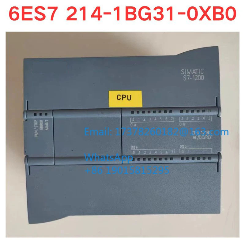 리퍼 6ES7 214-1BG31-0XB0 모듈 기능 확OK