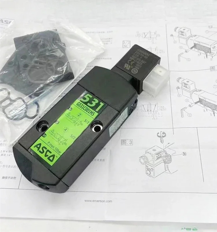 전자기 밸브 G531C001MS/공압 방향 AC220/DC24