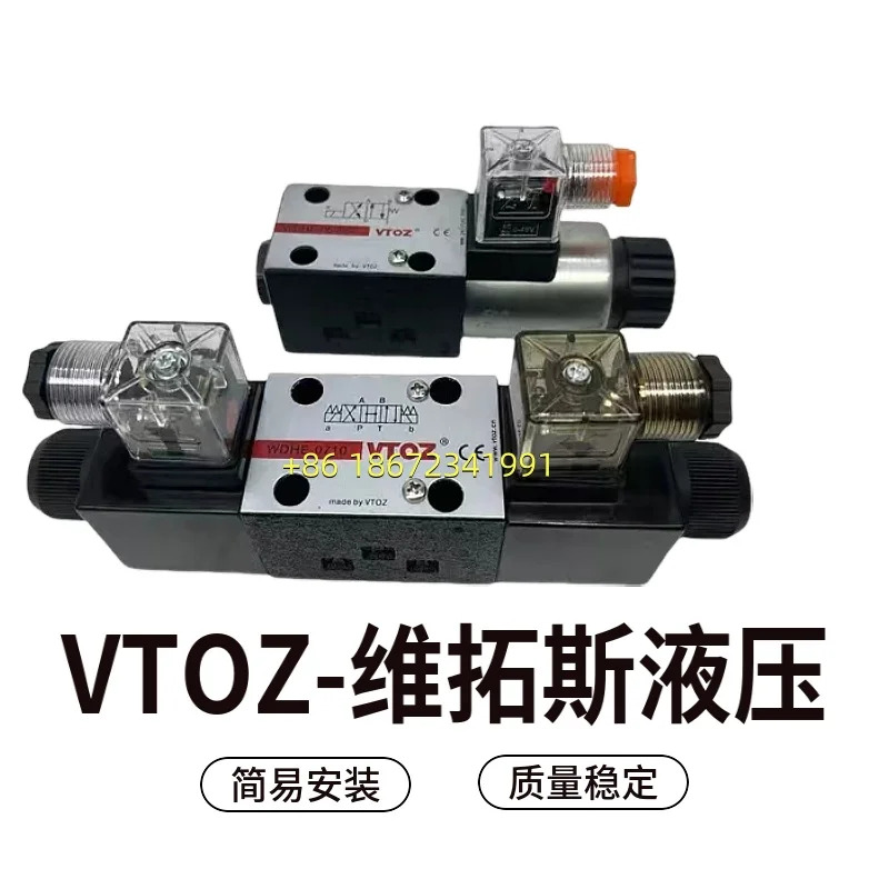 WDHE-0711 0713 0714 0751/2 VTOZVTOZ 유압 솔레노이드 역전 밸브