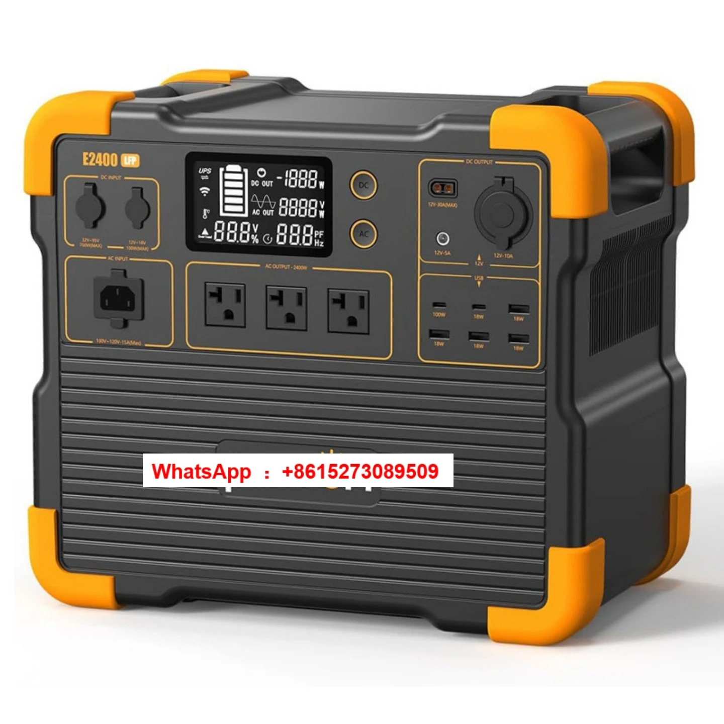 실외 전원공급장치 110V E1000LFP 2400W 미국 표준 대만 1800W