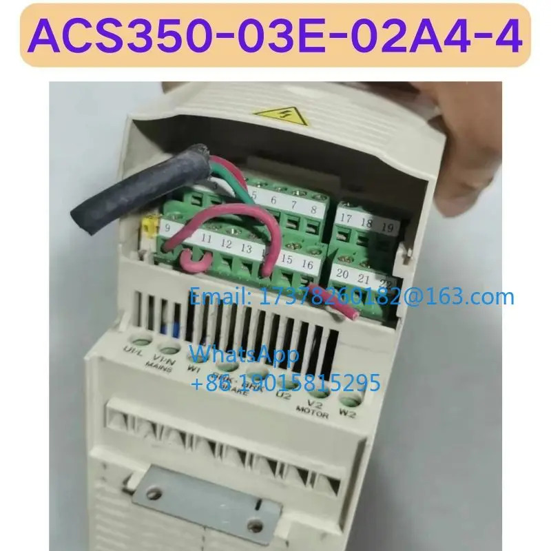 리퍼 ACS350-03E-02A4-4 주파수 변환기 기능 OK