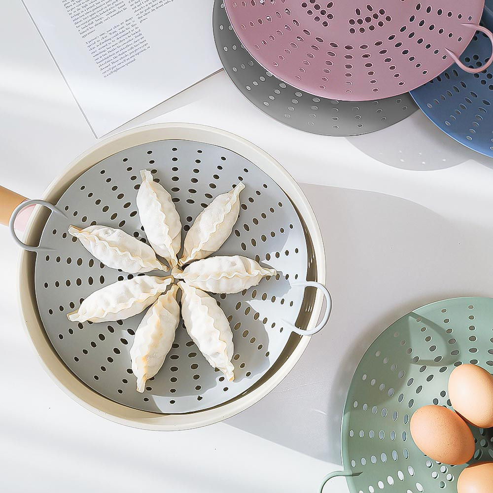 이디프 실리콘 찜기 받침 국산 찜시트 찜판 찜틀 찜채반 4발 제품 이미지