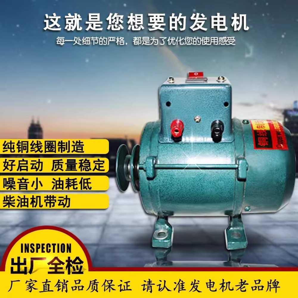 영구자석 발전기 모터 제네레이터 교류 비상용 220V 3500W 조명 전용 최대 약 1000W - 상세 이미지 5