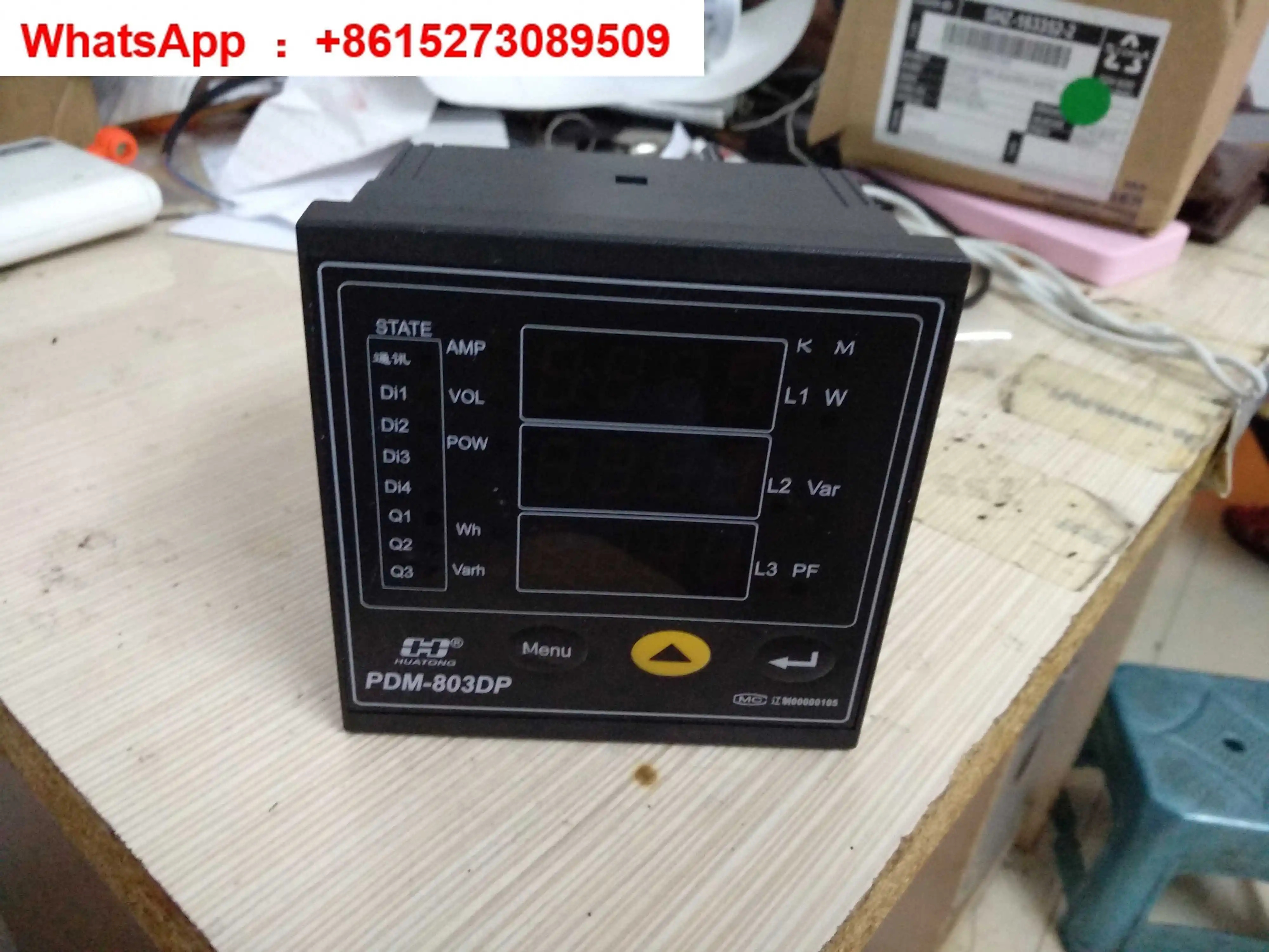 Dandong Huatong PDM-803DP 3상 측정 제어 미터 원본