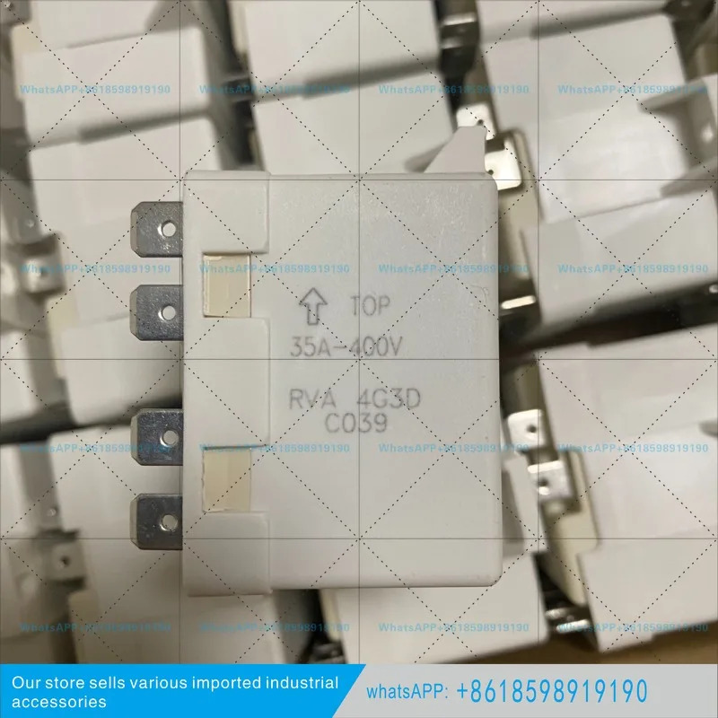 3P 220V 컴프레서 스타트 릴레이 RVA4G3D 35A-400V 새 공장 배급