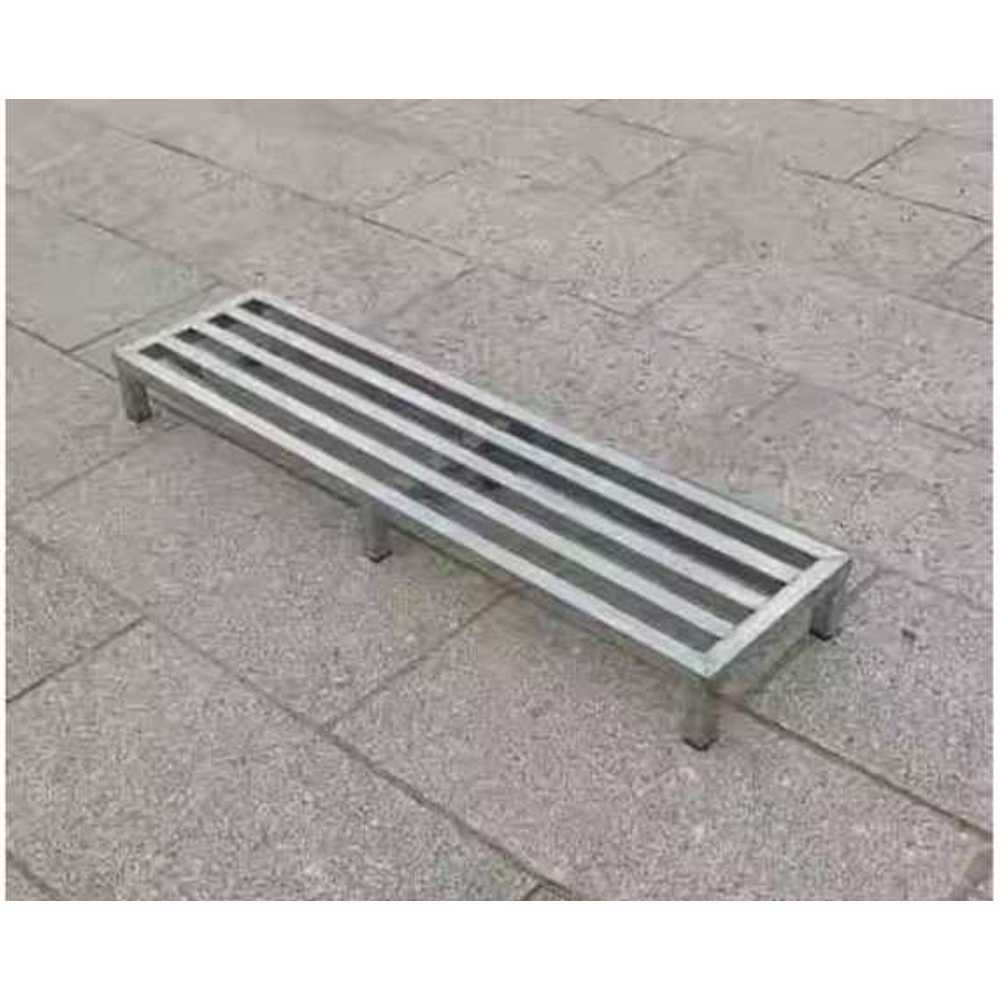 스테인레스 화분 선반 화분받침대 랙 스틸 가로 다이 100x25x10cm - 상품 이미지