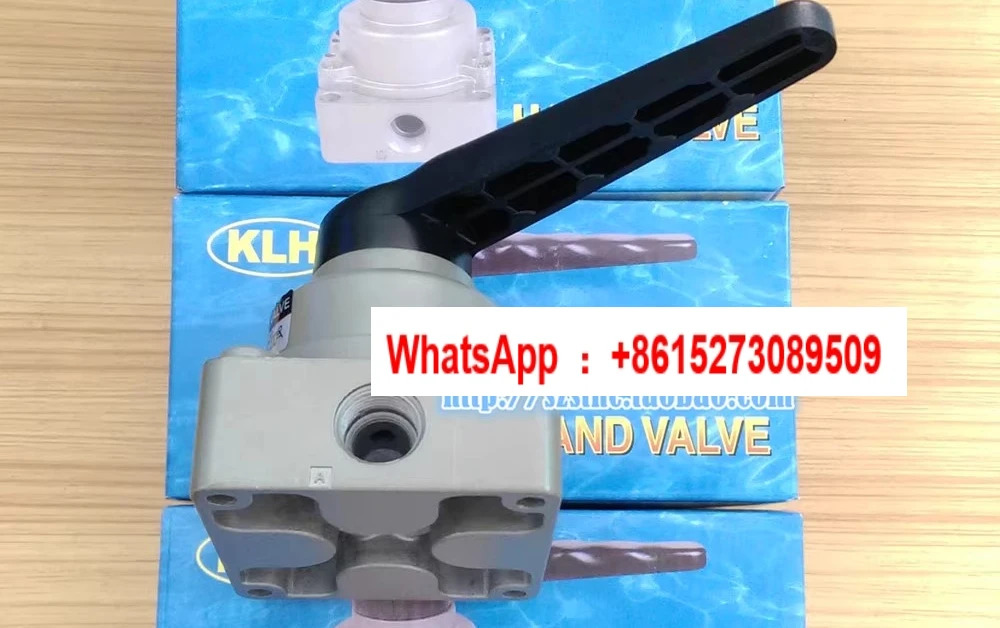 HV-300 공압 수동 밸브 200 대만 오리지널 KLH Jinlongfa HV-400 트레일러 핸드 턴