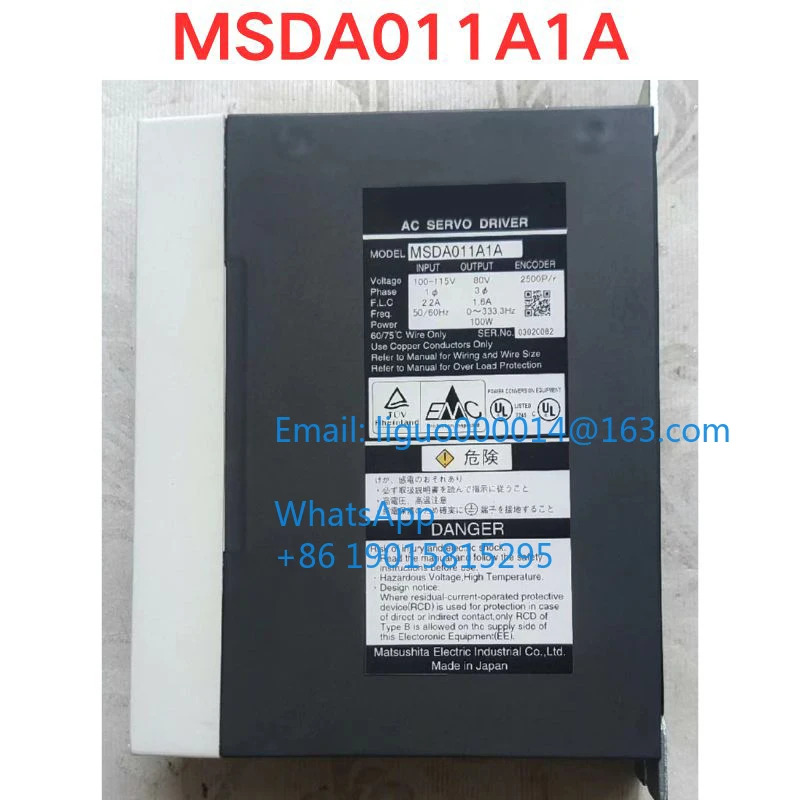 리퍼 MSDA011A1A 서보 드라이버 기능 확OK