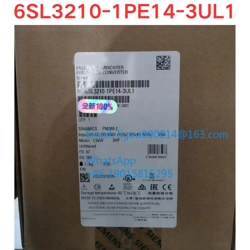 리퍼 6SL3210-1PE14-3UL1 인버터 기능 확OK