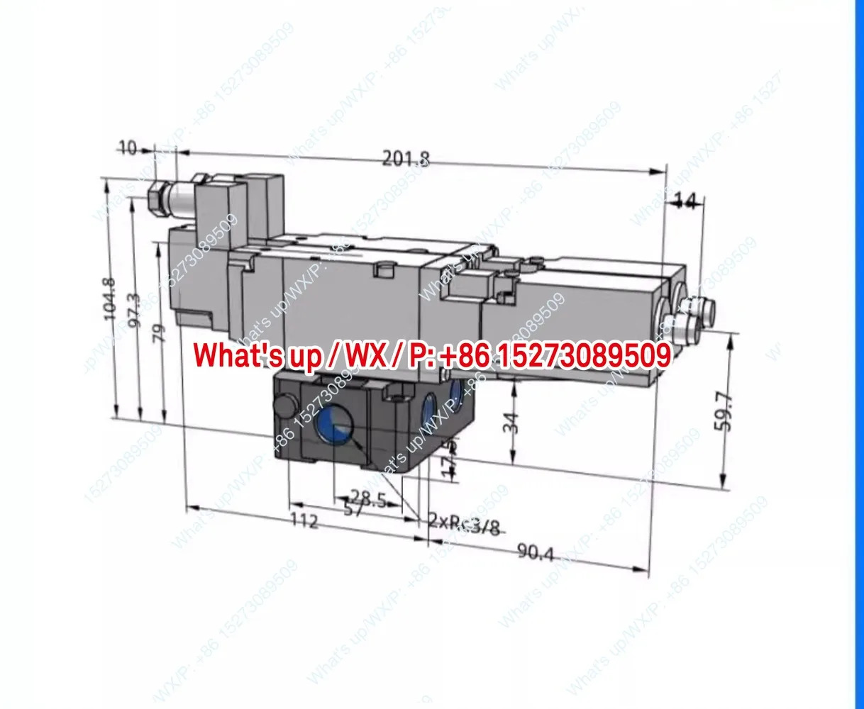 VP544-5DZ1-03-M-X538/VP744-5DZ1-04-X538 SMC 잔압 밸브 VP544R 솔레노이드