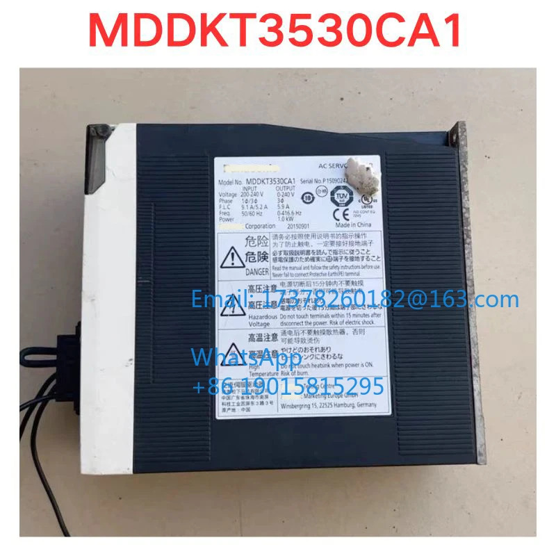 리퍼 MDDKT3530CA1 서보 드라이버 기능 확OK