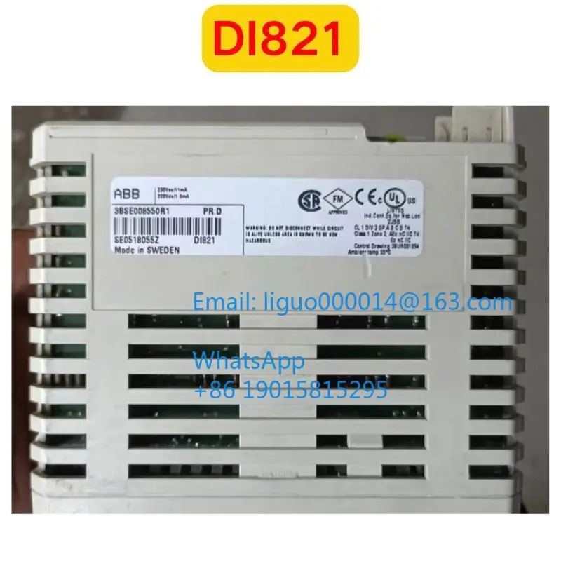 리퍼 DI821 3BSE 008550 R1 모듈식 기능 OK