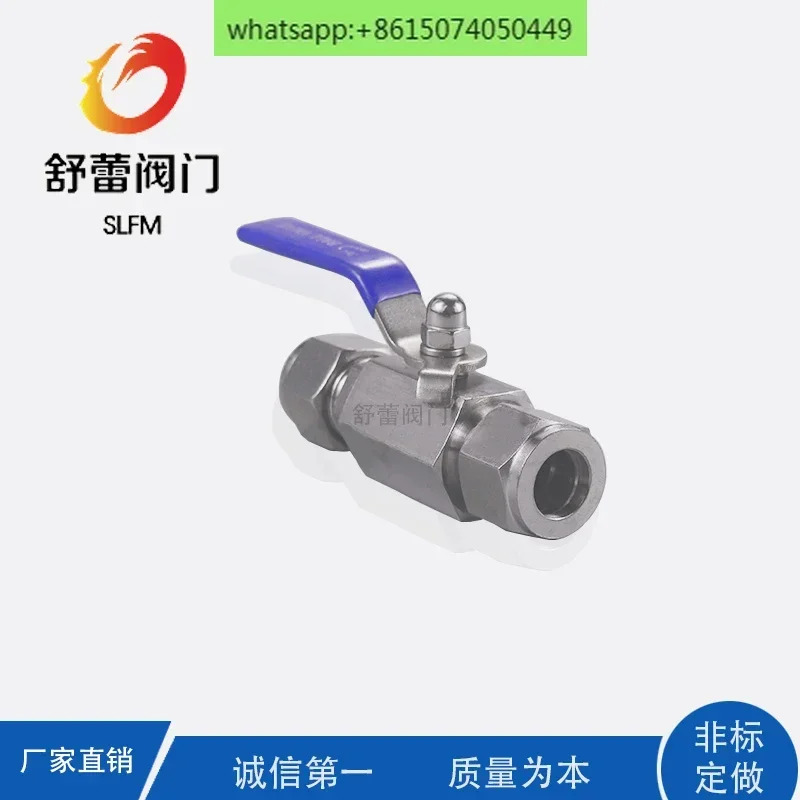 304 스테인레스 스틸 QGY1-64P 2단면 이페럴 볼 밸브 Q91SA