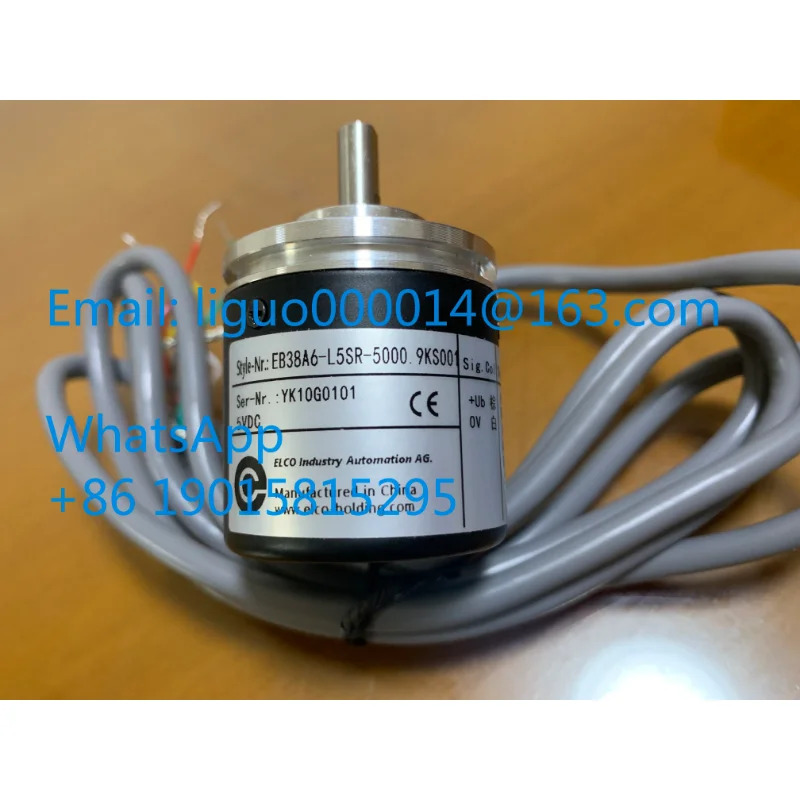 ELCO 증분형 회전식 광전 인코더 EB38A6-L5SR-5000.9ks001 5VDC
