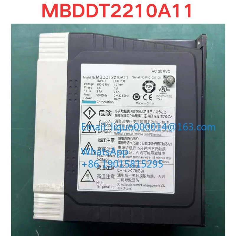 리퍼 MBDDT2210A11 서보 드라이버 기능 확OK