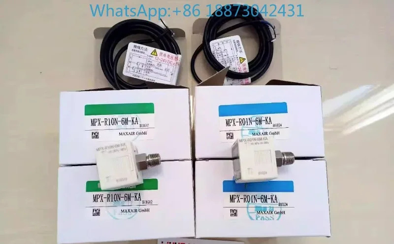 독일 MAXAIR v-진공 압력 스위치 MPX-R01N-6M-KA MPX-R10N-6M-KA1PCS