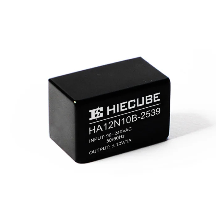 포지티브 네거티브 전원 모듈 220V 턴 듀얼 12V ACDC스위칭 전원공급장치 절연 HA12N10B 1A