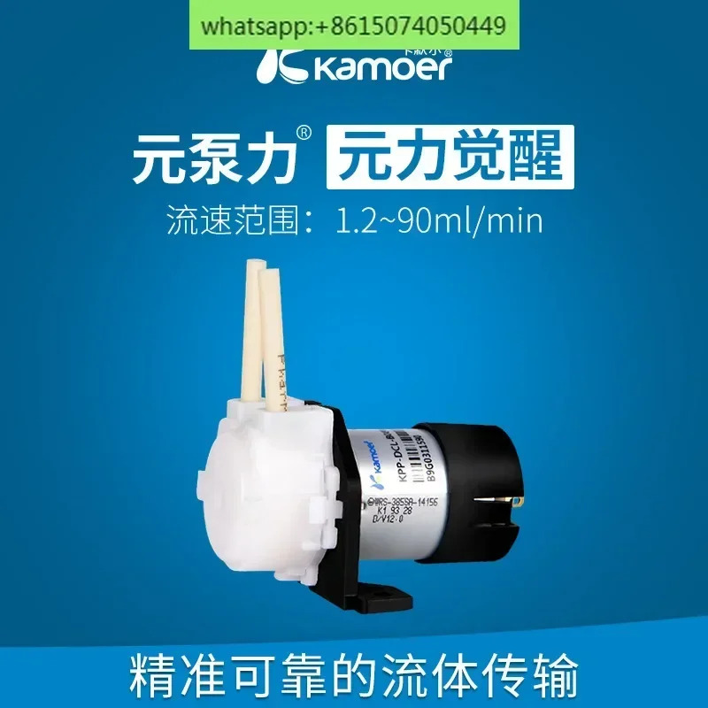 카모어 KPP 12V 24V DC 모터 소형 펌프 전기 자흡식 미니 연동