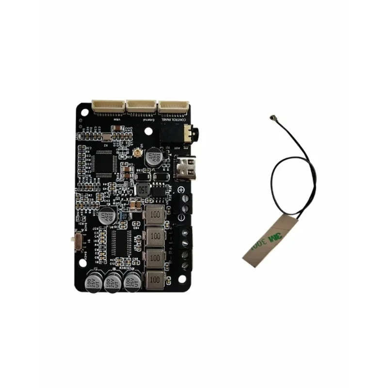 Bluetooth 5.0DSP 전력 증폭기 보드 2.0 스테레오 고음 조정 크로스오버 음질 지원 튜닝 40WX2