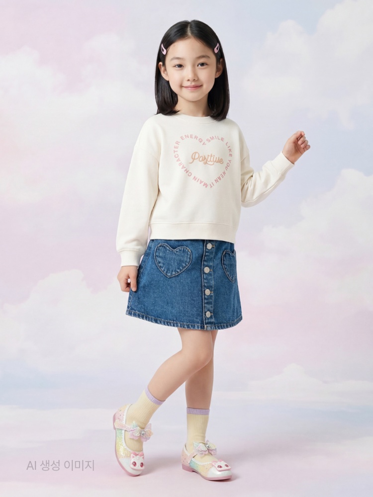 [위시캣] 라이팅 하트엔젤 플랫 HPKWFGA33W - 상세 이미지 4