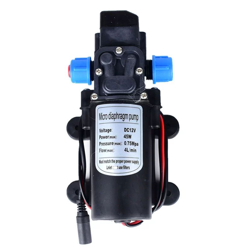 미니 DC 다이어프램 80W 펌프 워터 12V 가정용 단일 60W 워터 펌프 - 상품 이미지