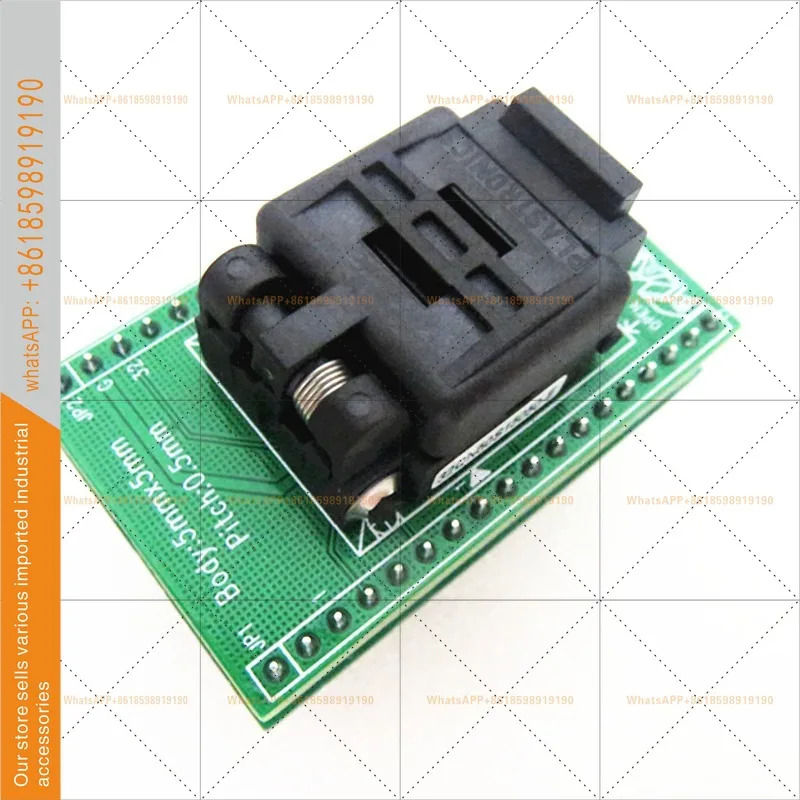 32QN50S15050 리퍼 시트/QFN32 에이징 소켓 IC 번닝 시트 프로그래밍 크기 5 x 5mm 품