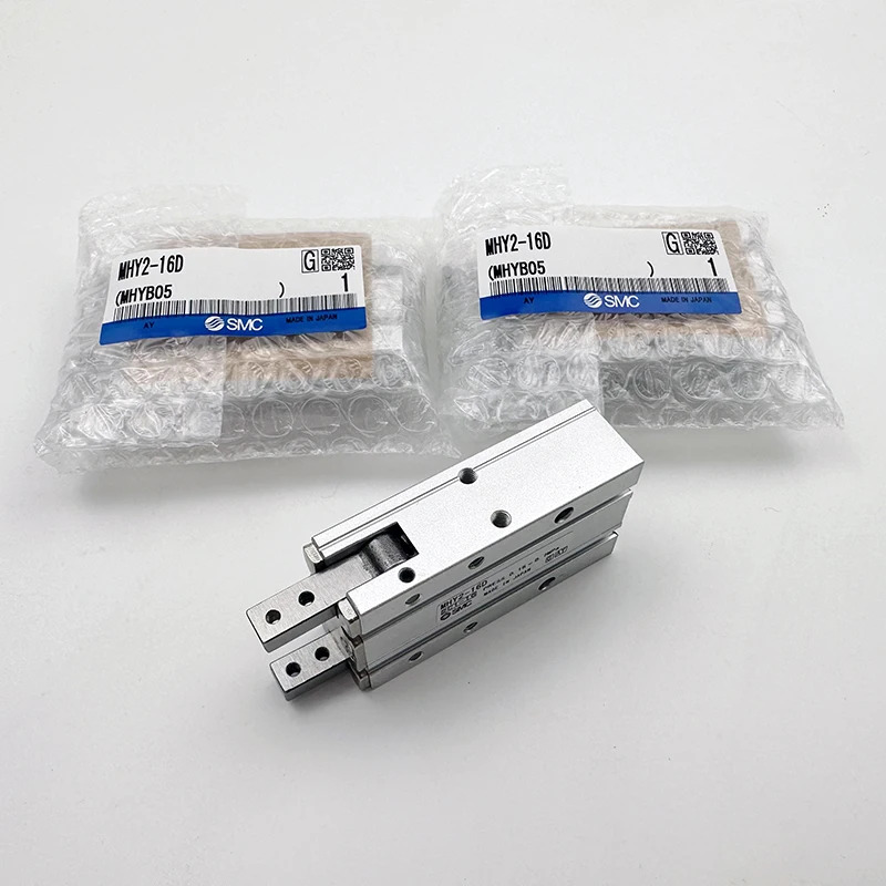 SMC MHY2 10D 16D 20D 25D 복동식 공압 그리퍼 보어 10-25mm Y 180도 앵귤러 알루미늄 클램프 실린더