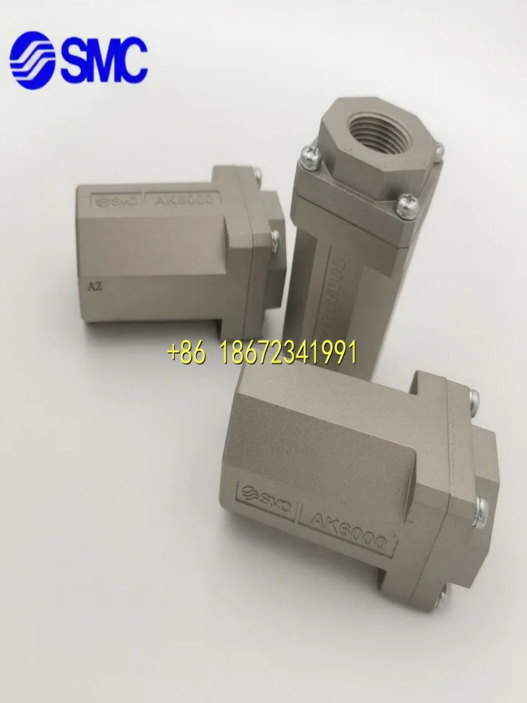 일본 SMC AK2000-01/02 AK4000-04 AK6000-10오리지널 금속 편도 밸브