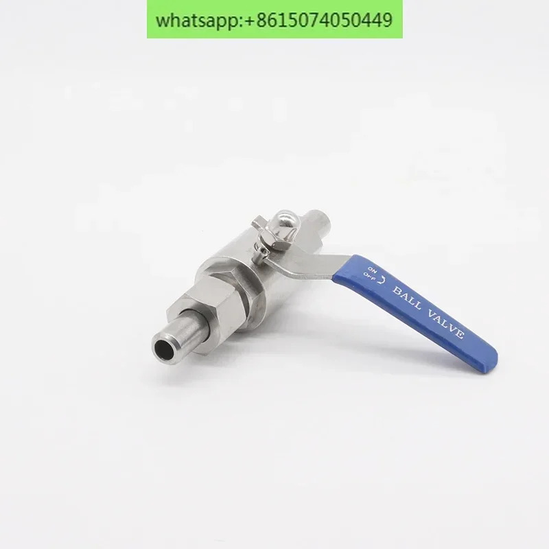 볼 밸브 Q21F-64P/Q21SA/ 버트 용접 외부 스레드 M20 x 1.5- 14 에어 D
