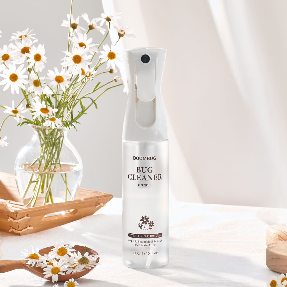 둠벅 버그크리너 집먼지 진드기 퇴치제 퇴치 스프레이 빈대 제거 살충제 피레트린 300ml 제품 이미지