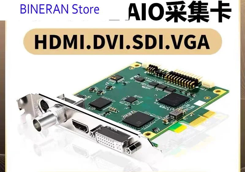 400N1 AIO 캡처 카드 HD HDMI SDI DVI VGA 라이브 화상 회의