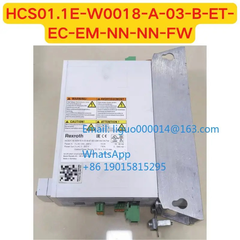 리퍼 HCS01.1E-W0018-A-03-B-ET-EC-EM-NN-NN-FW 드라이버 기능 확OK