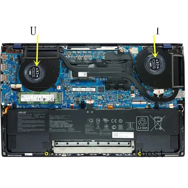 ASUS호환 ZenBook 15 UX533F UX533FD UX534F UX534FTC 플립 UX563F UX563FD BAPA0705R5H Y002 Y003 새 원본 노트북 C