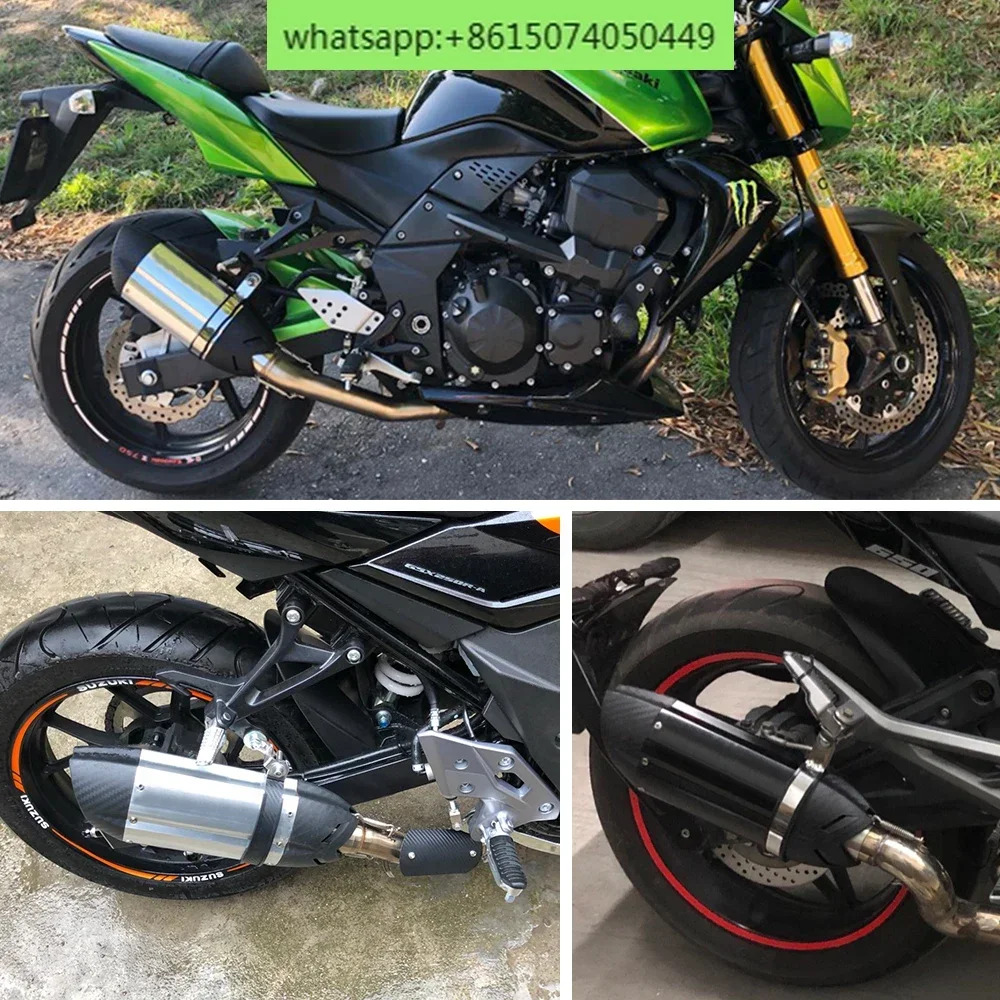 모터 배기 파이프 R3 250SR GSX-250R 닌자400 데빌 튜브 범용