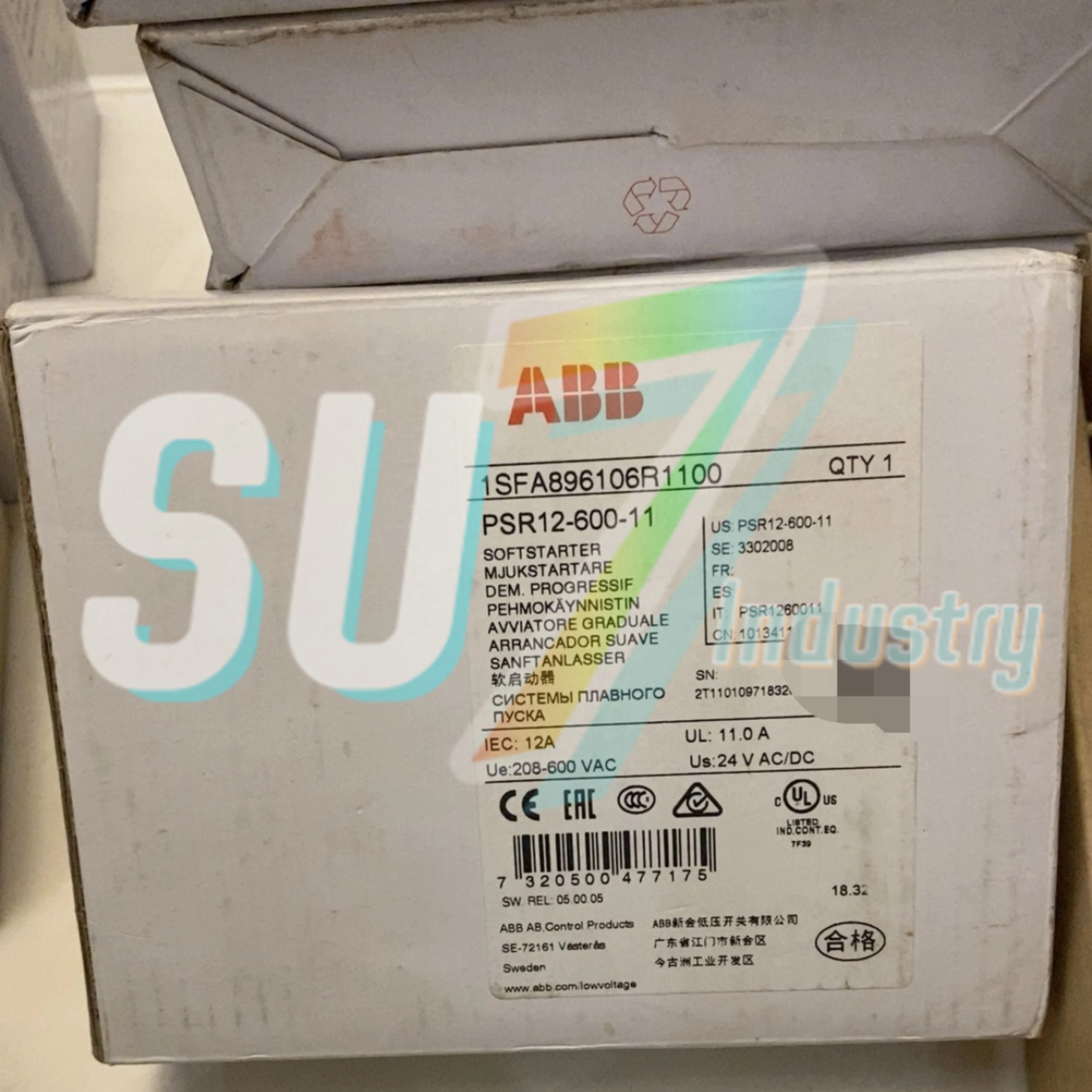 소프트 스타터 PSR3-600-11 PSR6-600-11 PSR9-600-11 PSR12-600-11 PSR16-600-11 원본