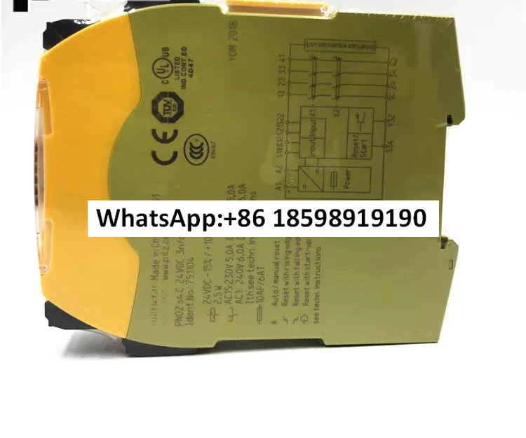 오리지널 안전 릴레이 PNOZ s4 751104 750104 750134