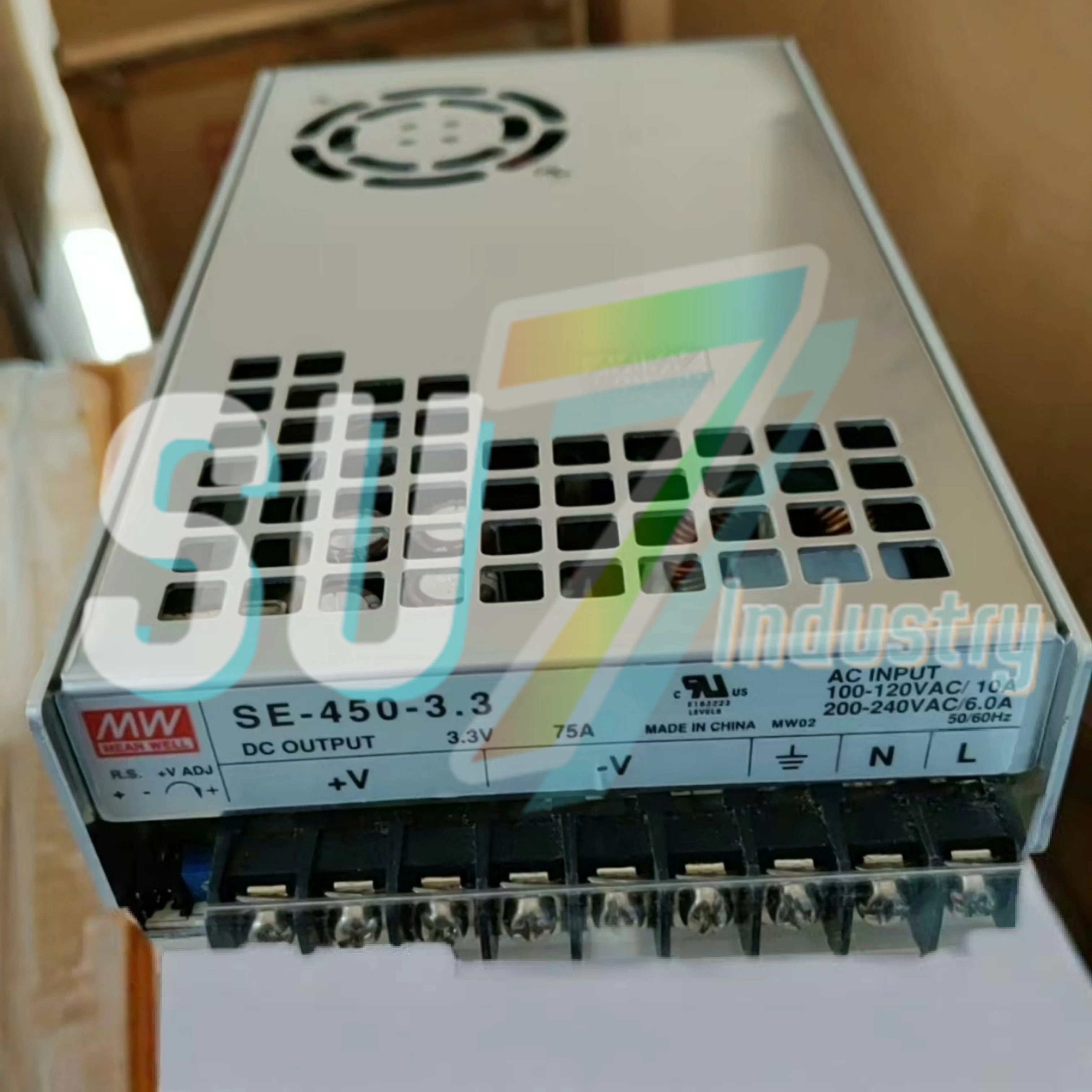 오리지널 스위치 전원공급장치 SE-450-12 12V SE-450-15를 어 15V SE-450-24를 24V SE-450-3.3두 번째 3.3V SE-450-36 36V SE