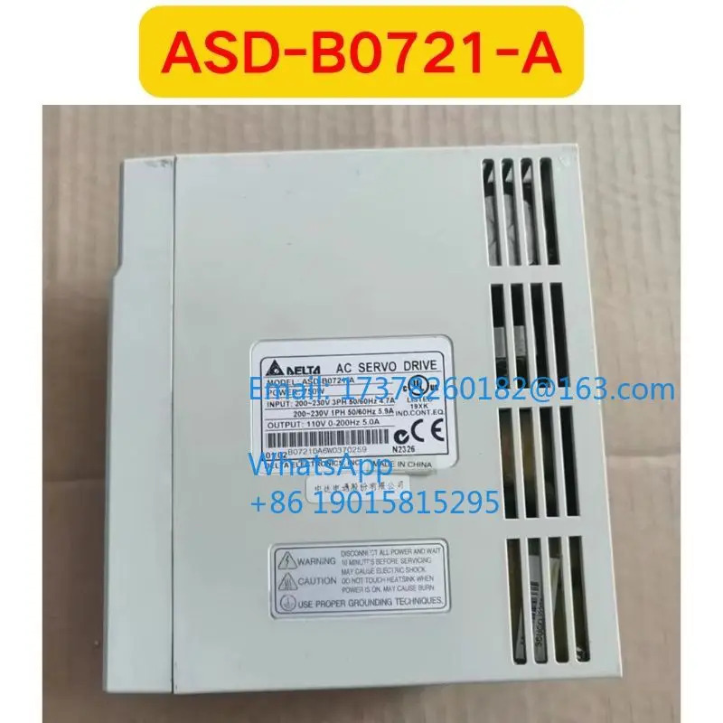 리퍼 ASD-B0721-A 서보 드라이브 기능 OK ASD B0721 A