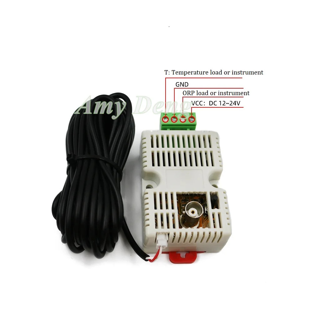 ORP 온도 트랜스미터 산화 환원 전위 센서 모듈 전압 0-5V 0-10V 4-20mA RS485 출력 미터 수질