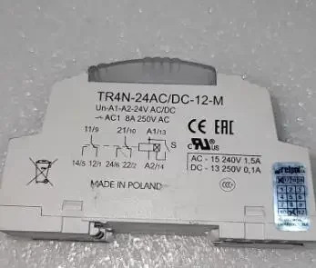 오리지널 포장 릴레이 TR4N-24AC DC-12-M 신